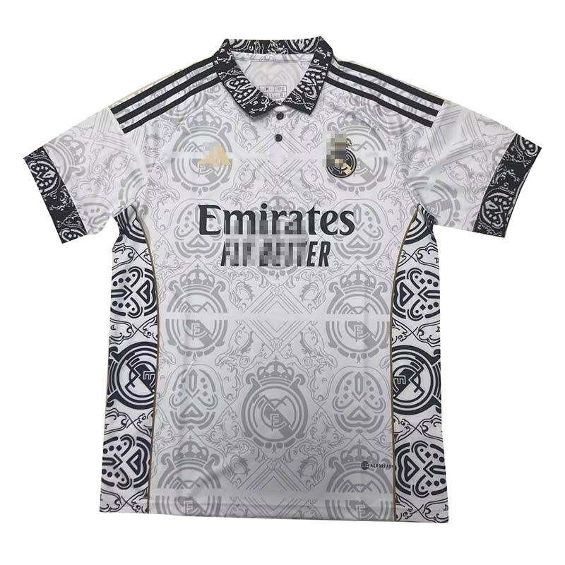 Camiseta Real Madrid Negro/Blanco Especial Edición 2023/2024